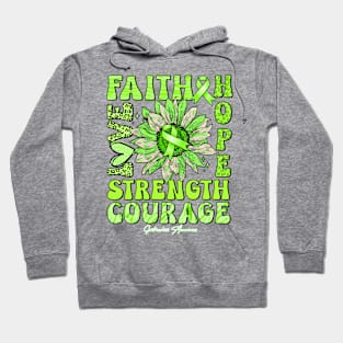 Gastroschisis Awareness Awareness - Sunflower strong faith love Hoodie